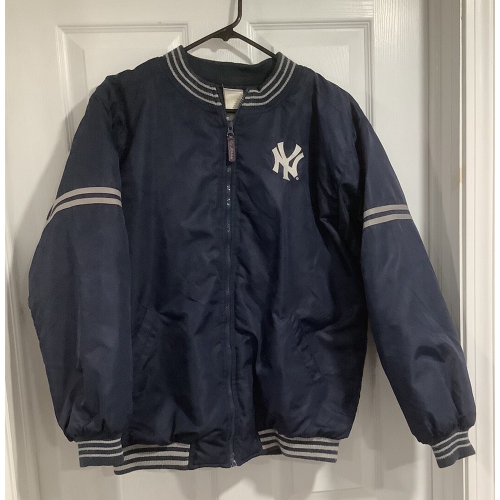 New York Yankees MLB Vintage By Kid Authentic Bomber Jacket Size ?